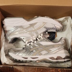 Women's Asics Gel-Kayano 14 White/Moonrock